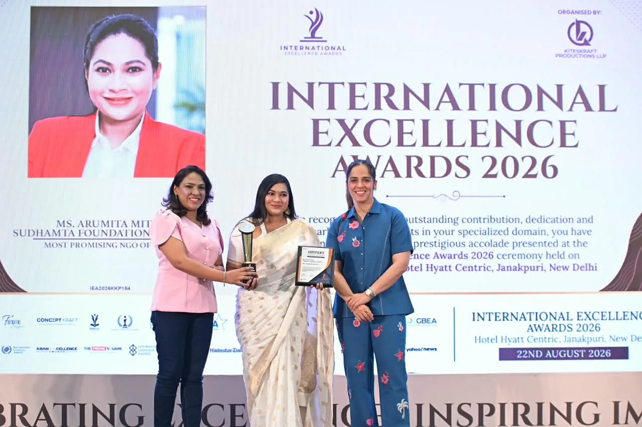 Arumita Mitra, founder of Sudhamta Foundation India