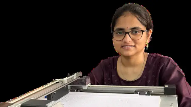 Lingampalli Himaja and RUDHRA: A Voice-Enabled Braille Printer