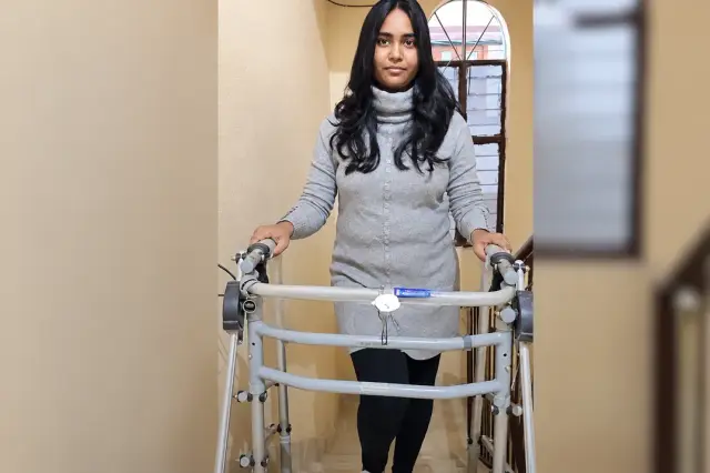 Shalini Kumari's Stair-Climbing Walker Began with Her Grandfather